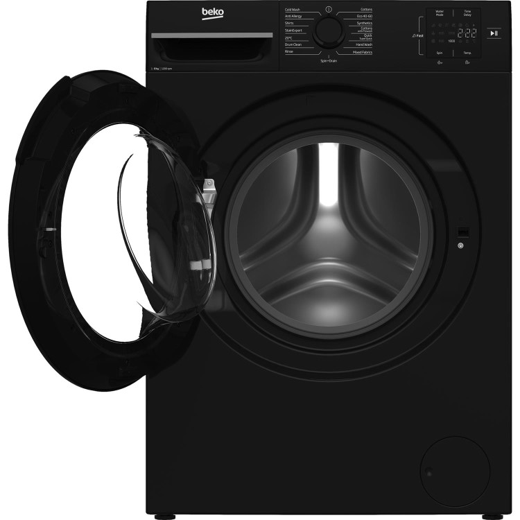 Beko 8kg 1200rpm Washing Machine - Black