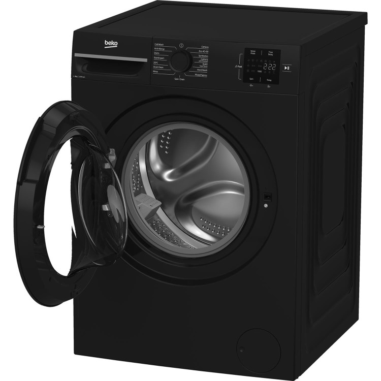 Beko 8kg 1200rpm Washing Machine - Black