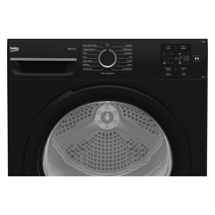 Beko 8kg Heat Pump Tumble Dryer - Black