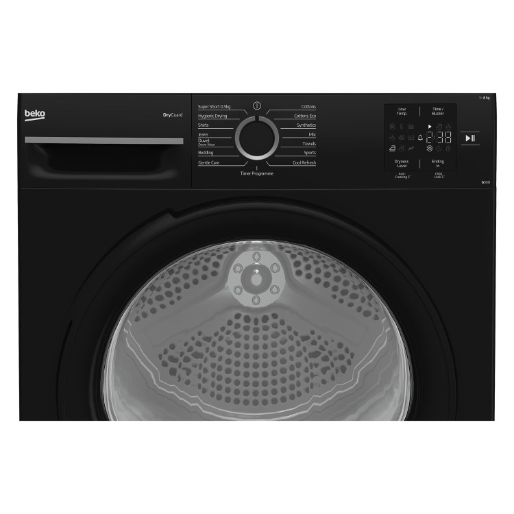 Beko 8kg Heat Pump Tumble Dryer - Black