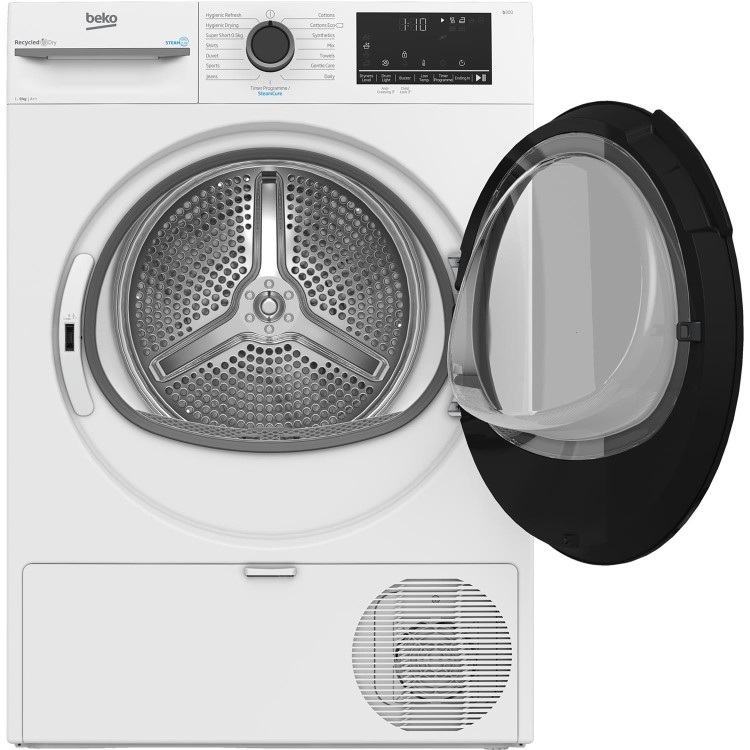Beko SteamCure 9kg Heat Pump Tumble Dryer - White