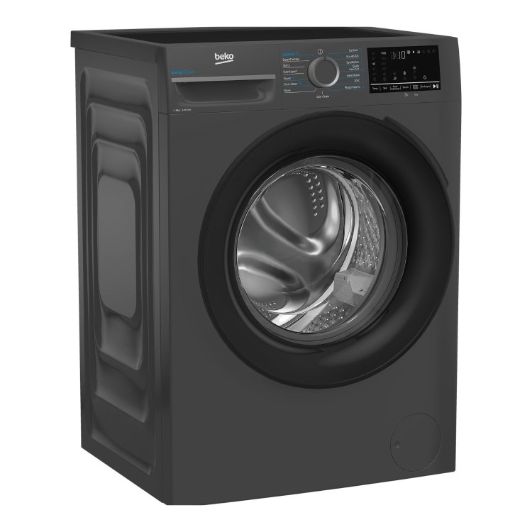 Beko IronFast RecycledTub&reg; 9kg 1400rpm Washing Machine - Graphite