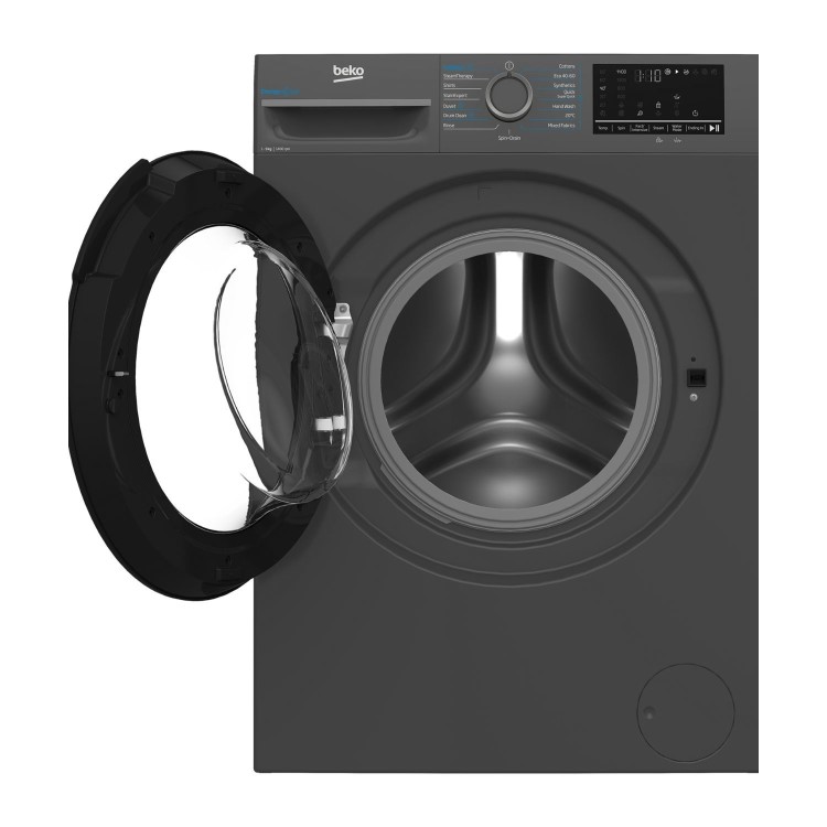 Beko IronFast RecycledTub&reg; 9kg 1400rpm Washing Machine - Graphite