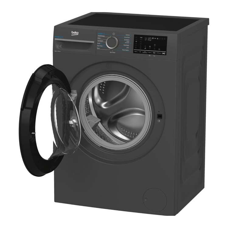 Beko IronFast RecycledTub&reg; 9kg 1400rpm Washing Machine - Graphite