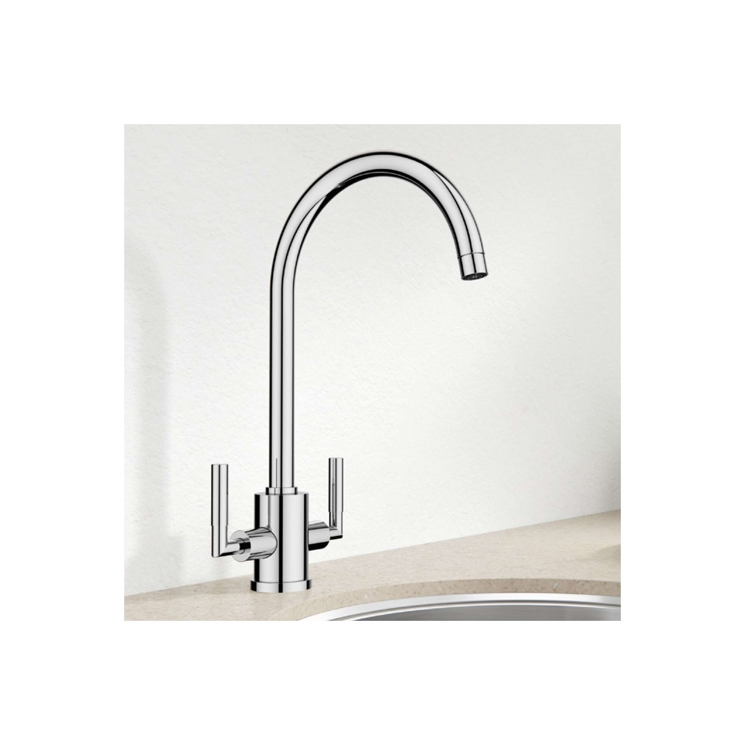 Blanco BM5300CH eye Cruciform Tap Chrome