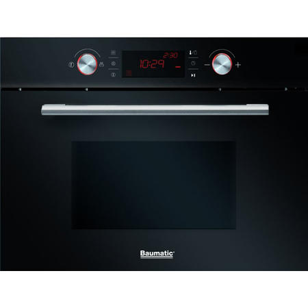GRADE A1 - Baumatic BMC460BGL 44 Litre Integrated Combination Microwave Oven Black