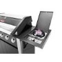 BeefEater 1600E Series - 5 Burner Gas BBQ Grill & Side Burner Trolley - Dark