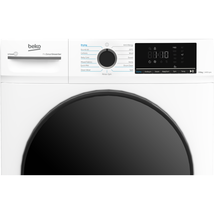 Beko 7kg Wash 5kg Dry 1400rpm Washer Dryer - White