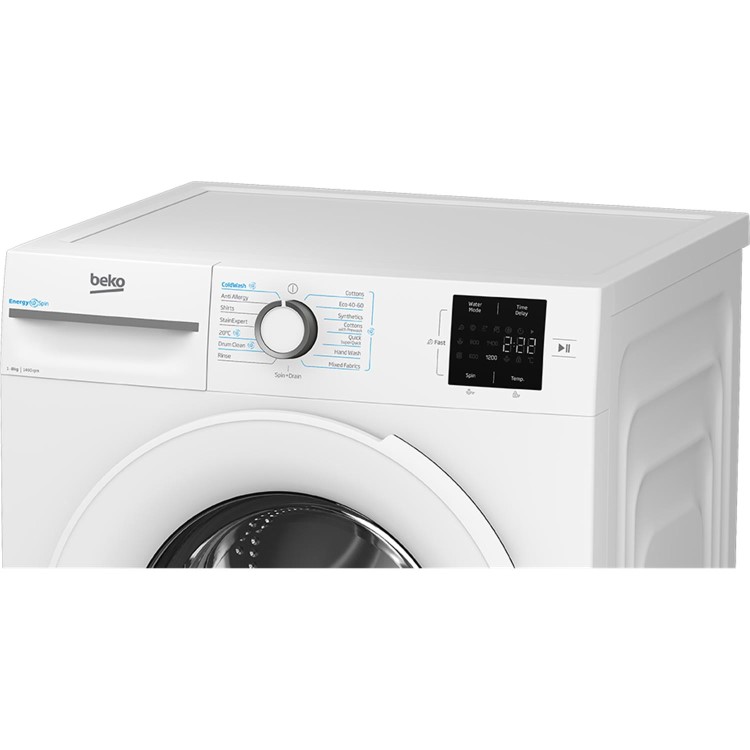 Beko EnergySpin 8kg 1400rpm Washing Machine - White