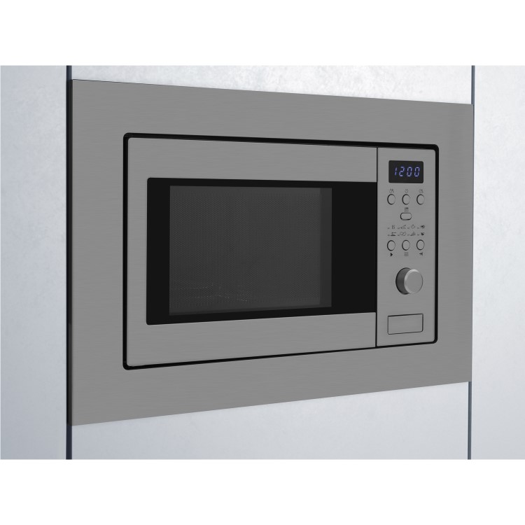 Refurbished Beko MOB17131X Built In 17L 700W Microwave Oven Stainless Steel