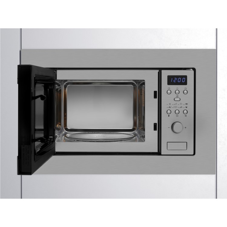 Refurbished Beko MOB17131X Built In 17L 700W Microwave Oven Stainless Steel
