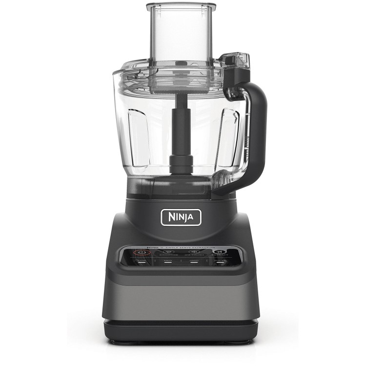Ninja BN650UK 2.1L Food Processor with Auto-IQ  Grey  Chopping Blending & Mixing Made Easy