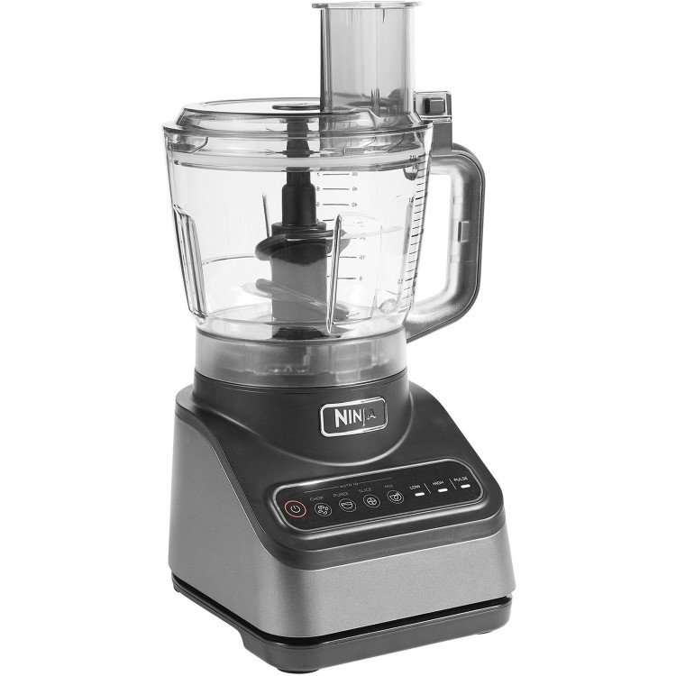 Ninja BN650UK 2.1L Food Processor with Auto-IQ  Grey  Chopping Blending & Mixing Made Easy