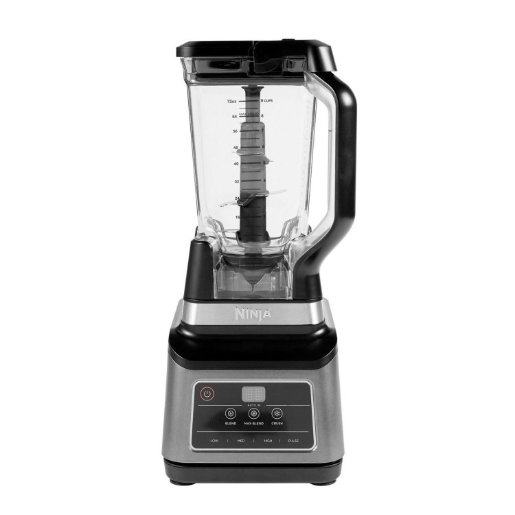Ninja BN750UK 2-in-1 Blender with Auto-IQ  Grey  Smoothies Shakes & Crushing Ice