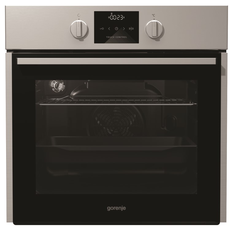 Gorenje BO635E01XKUK 61L Multifunction Electric Single Oven - Stainless Steel