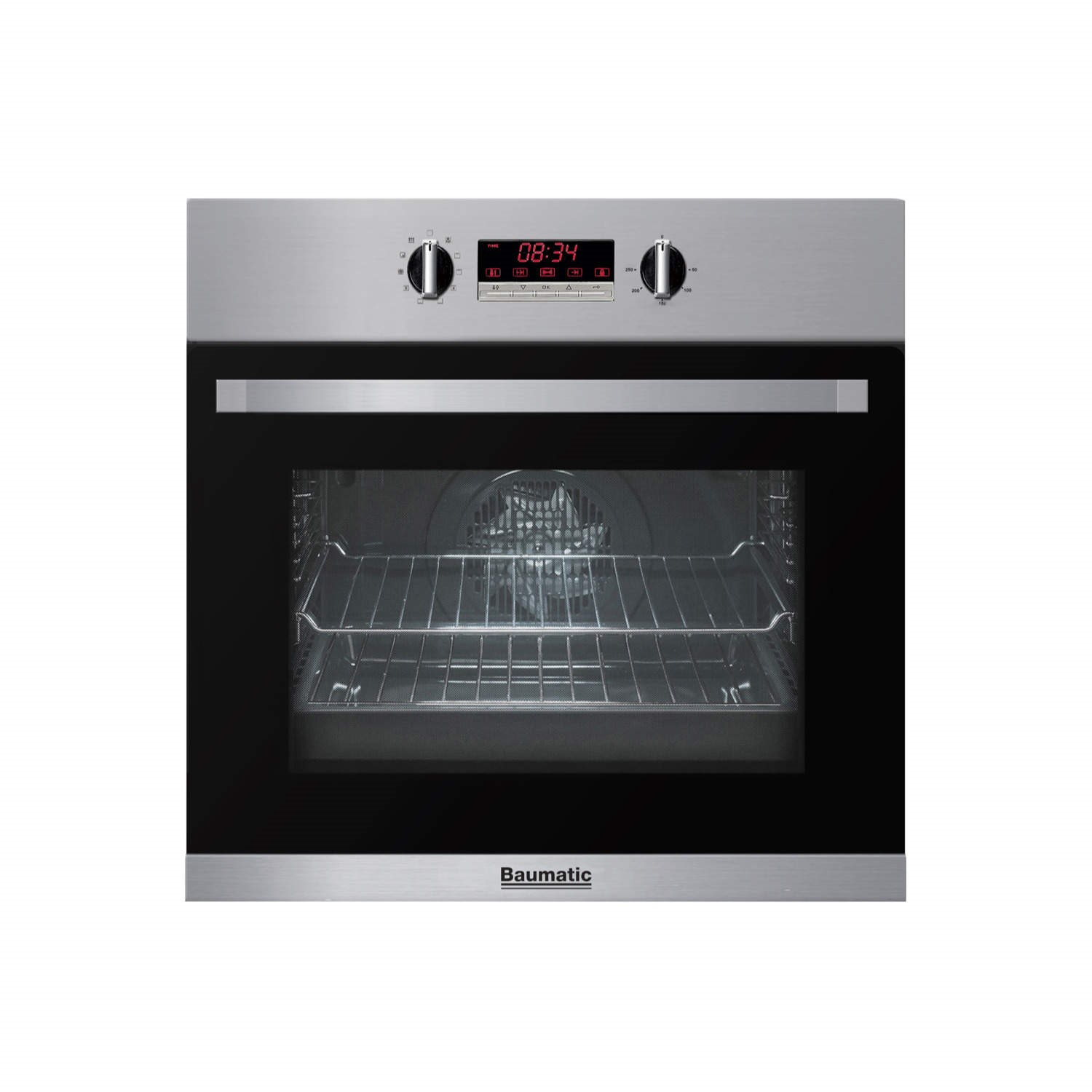 Baumatic BO638.6SS 10 Function Electric Builtin Single Oven With