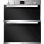 Baumatic BO796.5SS Built-under Electric Fan Double Oven Stainless Steel