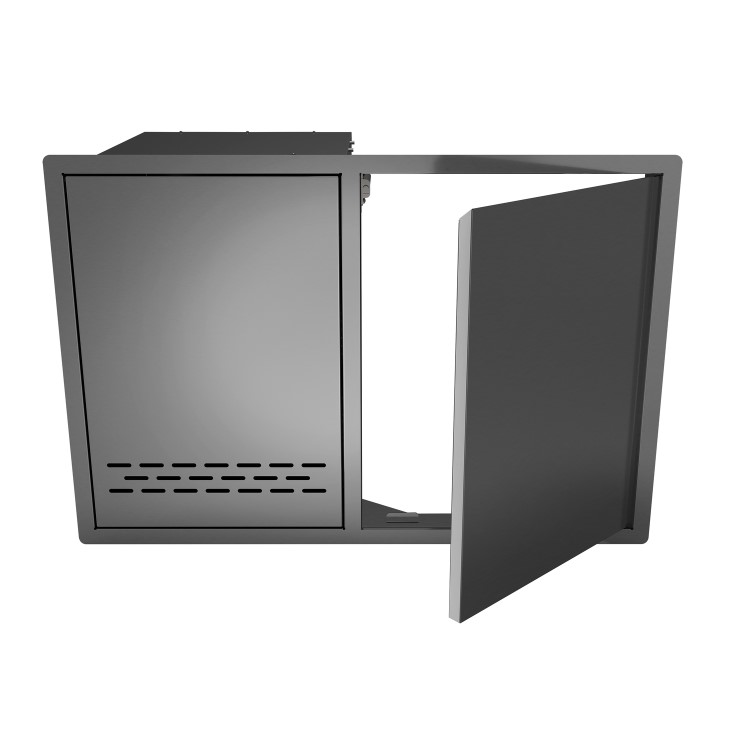 Beefeater Single Door /Gas Tank Drawer Combo Stainless Steel