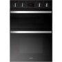 Baumatic BOD890BL Nine Function Electric Built-in Double Oven Black