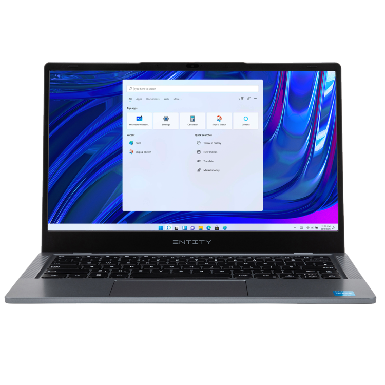 Entity Book 14 Intel Celeron 4GB RAM 128GB eMMC 14 Inch Windows 11 Home Laptop
