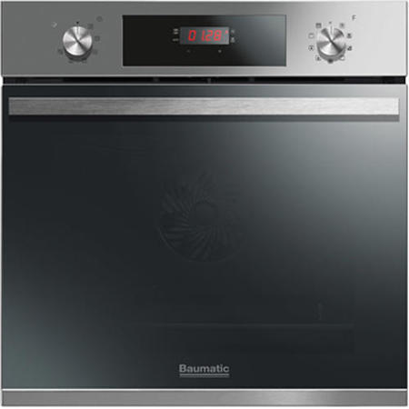 Baumatic BOPT609X Vantage 9 Function Electric Single Oven With Pyrolytic Cleaning Stainless Steel