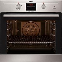 AEG BP300306KM COMPETENCE Electric Built-in Stainless Steel with SteamBake Function