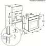 AEG BP7304021M Pyroluxe Plus Multifuction Electric Built-in Single Oven - Stainless Steel