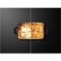 AEG 6000 Series SteamBake Pyrolytic Self-Cleaning Single Oven with Food Probe - Stainless Steel