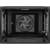 AEG SteamBake Pyrolytic Single Oven - Black