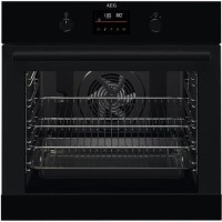 AEG 6000 Series SteamBake Pyrolytic Self-Cleaning Electric Single Oven - Black AEG 6000 Series SteamBake Pyrolytic Self-Cleaning Electric Single Oven - Black