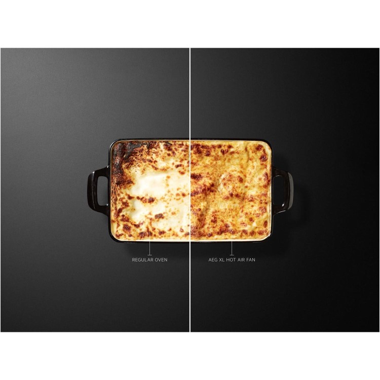 AEG 6000 Series SteamBake Pyrolytic Self-Cleaning Electric Single Oven - Black