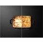 AEG 6000 Series SteamBake Pyrolytic Self-Cleaning Electric Single Oven - Black
