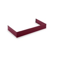 Britannia BPL-90-BUR 90cm Plinth Kit - Matt Burgundy