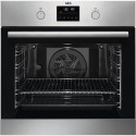 BPS355061M AEG 6000 Series SteamBake Pyrolytic Self-Cleaning Electric Single Oven - Stainless Steel