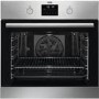 AEG 6000 Series SteamBake Pyrolytic Self-Cleaning Electric Single Oven - Stainless Steel