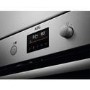AEG 6000 Series SteamBake Pyrolytic Self-Cleaning Electric Single Oven - Stainless Steel