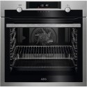 BPS555060M AEG 6000 Series SteamBake Pyrolytic Self-Cleaning Single Oven - Stainless Steel