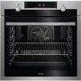 AEG 6000 SteamBake Electric Single Oven - Stainless Steel