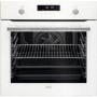 AEG 6000 SteamBake Electric Single Oven - White