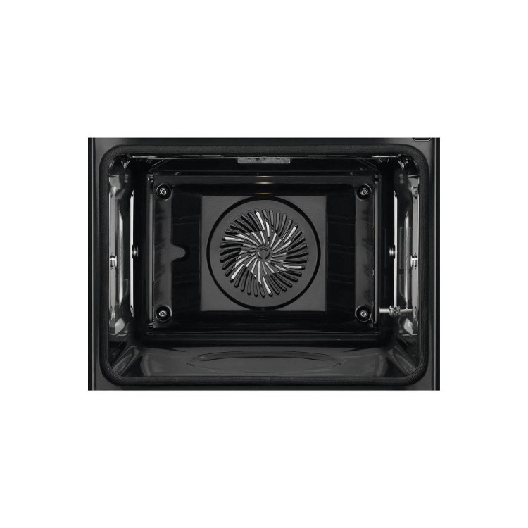 AEG 71L Electric Built-in Single Oven With Pyrolytic Cleaning - Stainless Steel