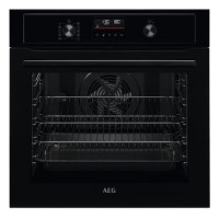 Refurbished AEG Series 6000 BPX535061B 60cm Single Built In Electric Oven Black Refurbished AEG Series 6000 BPX535061B 60cm Single Built In Electric Oven Black