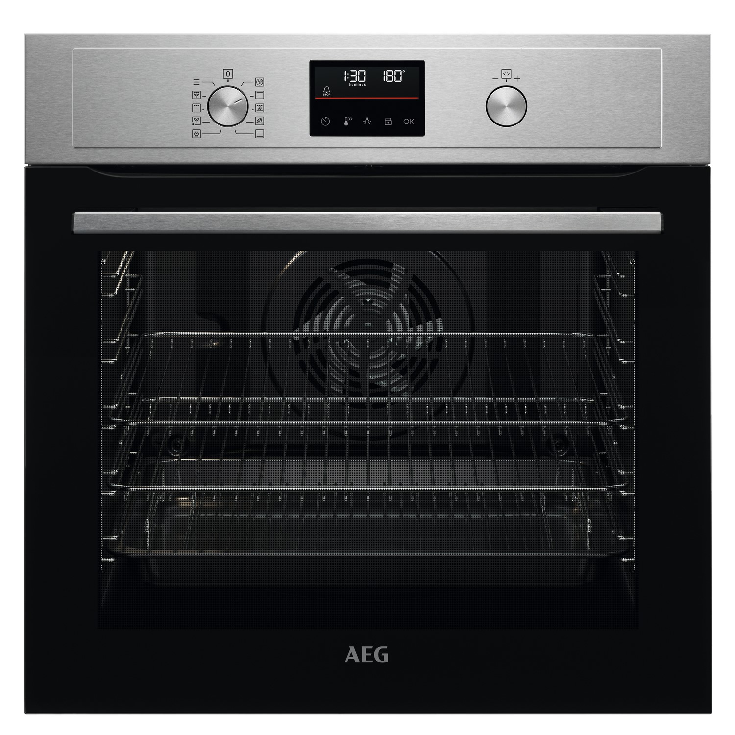 AEG BPX535061M Series 6000 Electric Single Oven - Stainless Steel AEG BPX535061M Series 6000 Electric Single Oven - Stainless Steel