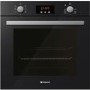 Hotpoint BQ63K Luce Glass Electric Built-in Single Oven Black