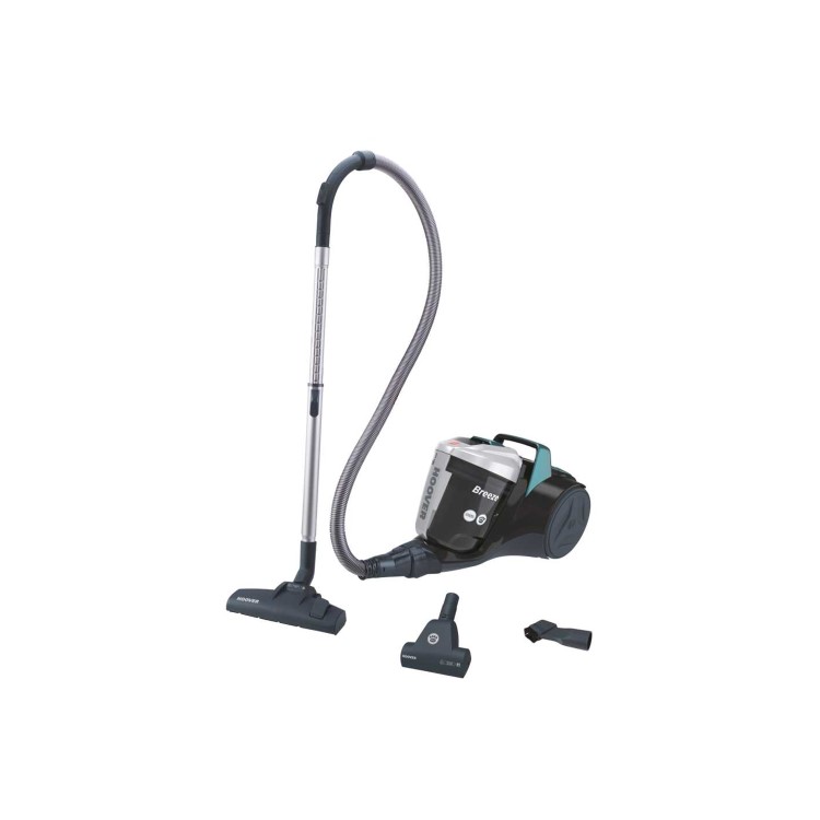 Hoover BR71BR02 Breeze Pets Cylinder Vacuum Cleaner - Luxor Black