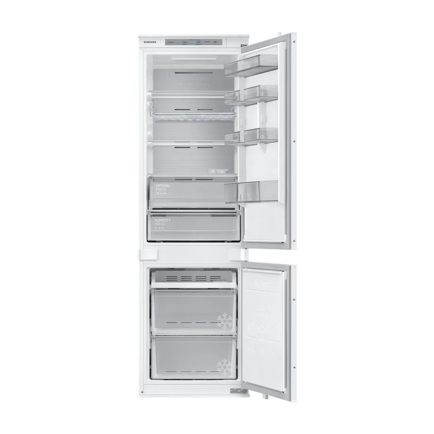 Samsung 264 Litre 70/30 Integrated Fridge Freezer With Digital Inverter