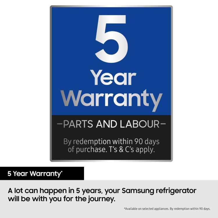 Samsung Series 6 267 Litre 70/30 Freestanding Fridge Freezer - White