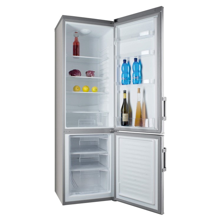 Baumatic BRCF1855SL 1.8m Tall Silver Freestanding Fridge Freezer