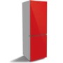 Baumatic BRCF1860RGL 320 Litre Freestanding Fridge Freezer - Red