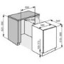 Baumatic BRL600.5 Integrated Under Counter Fridge