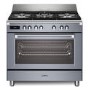 DeLonghi 90cm Dual Fuel Range Cooker - Slate Grey
